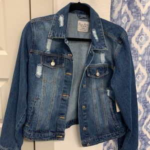 Lizard thicket denim jacket